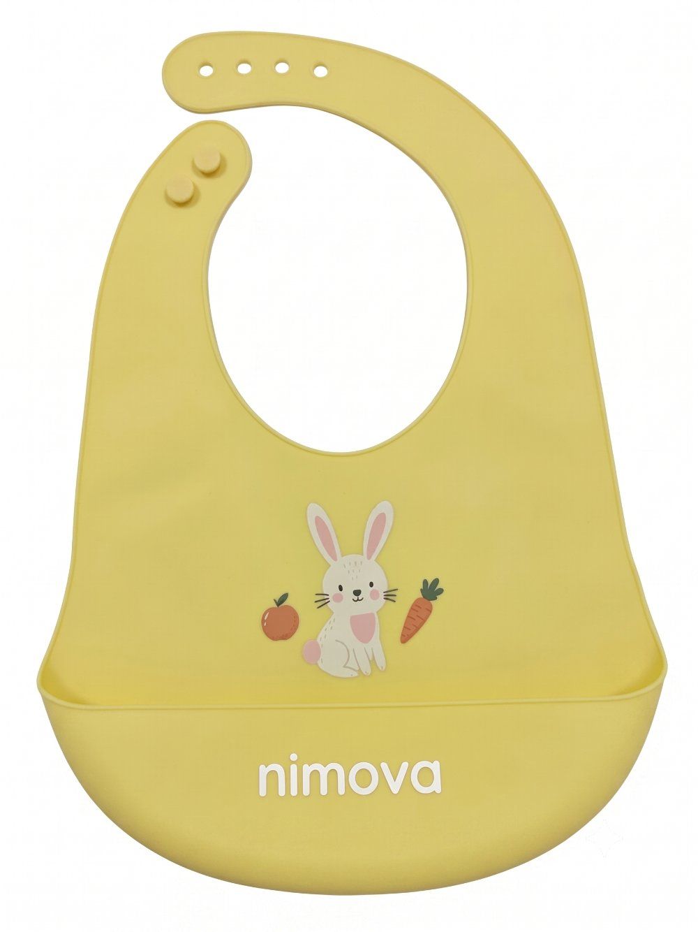 Silicone catch bib