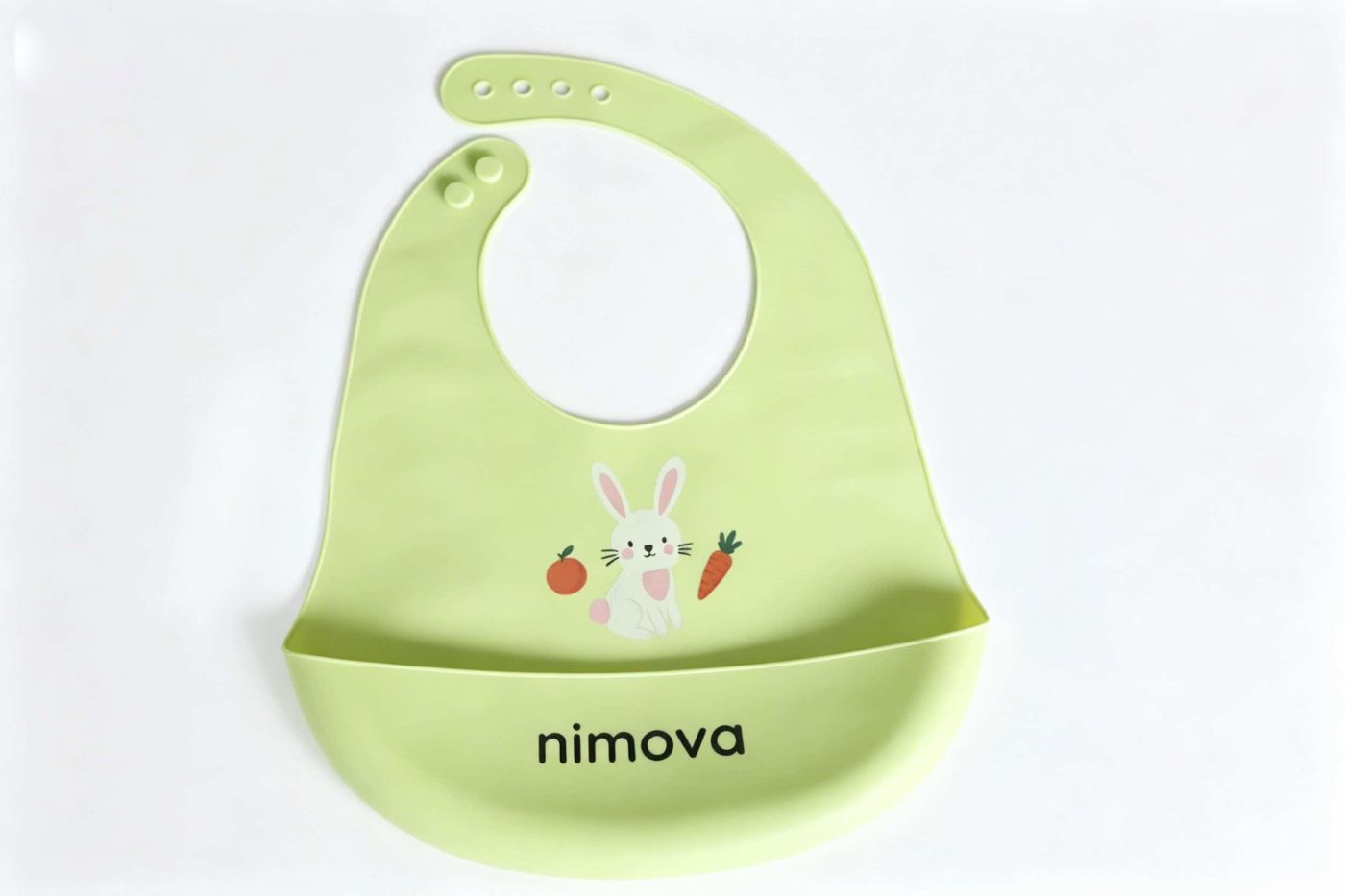 Silicone catch bib