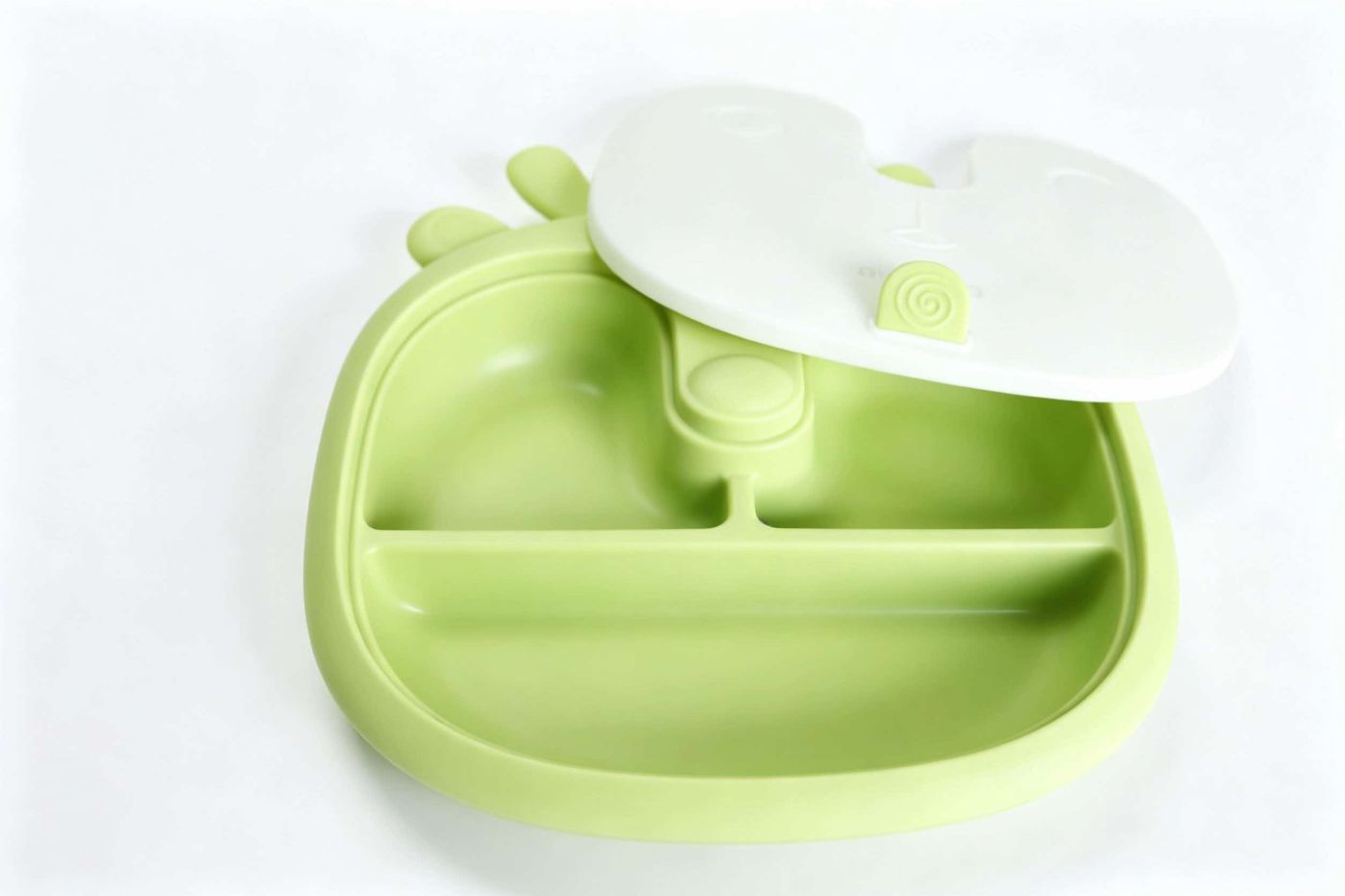 Divided suction plate